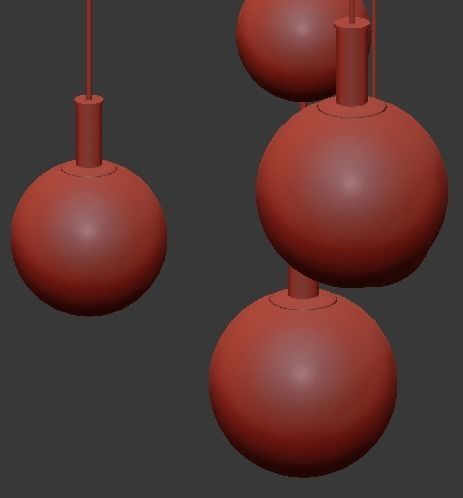 Pendant Lighting Modern and Classic Pendants Large 3D model_3