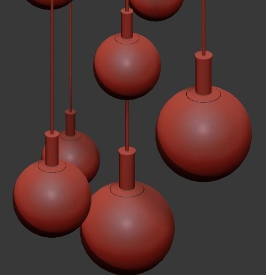 Pendant Lighting Modern and Classic Pendants Large 3D model_1