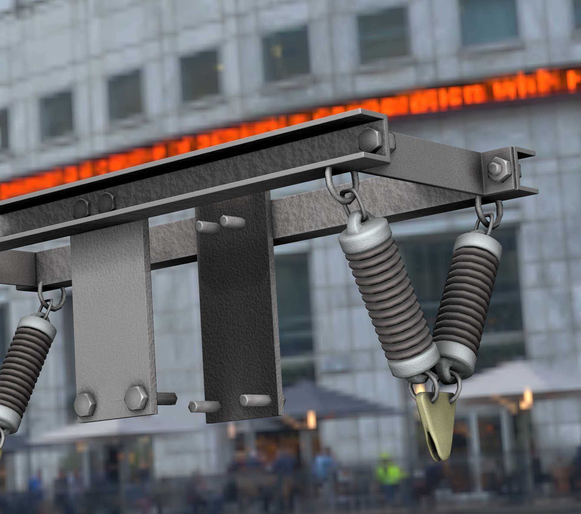 Electricity Poles Insulators 6 - Object 113 Low-poly 3D model_37