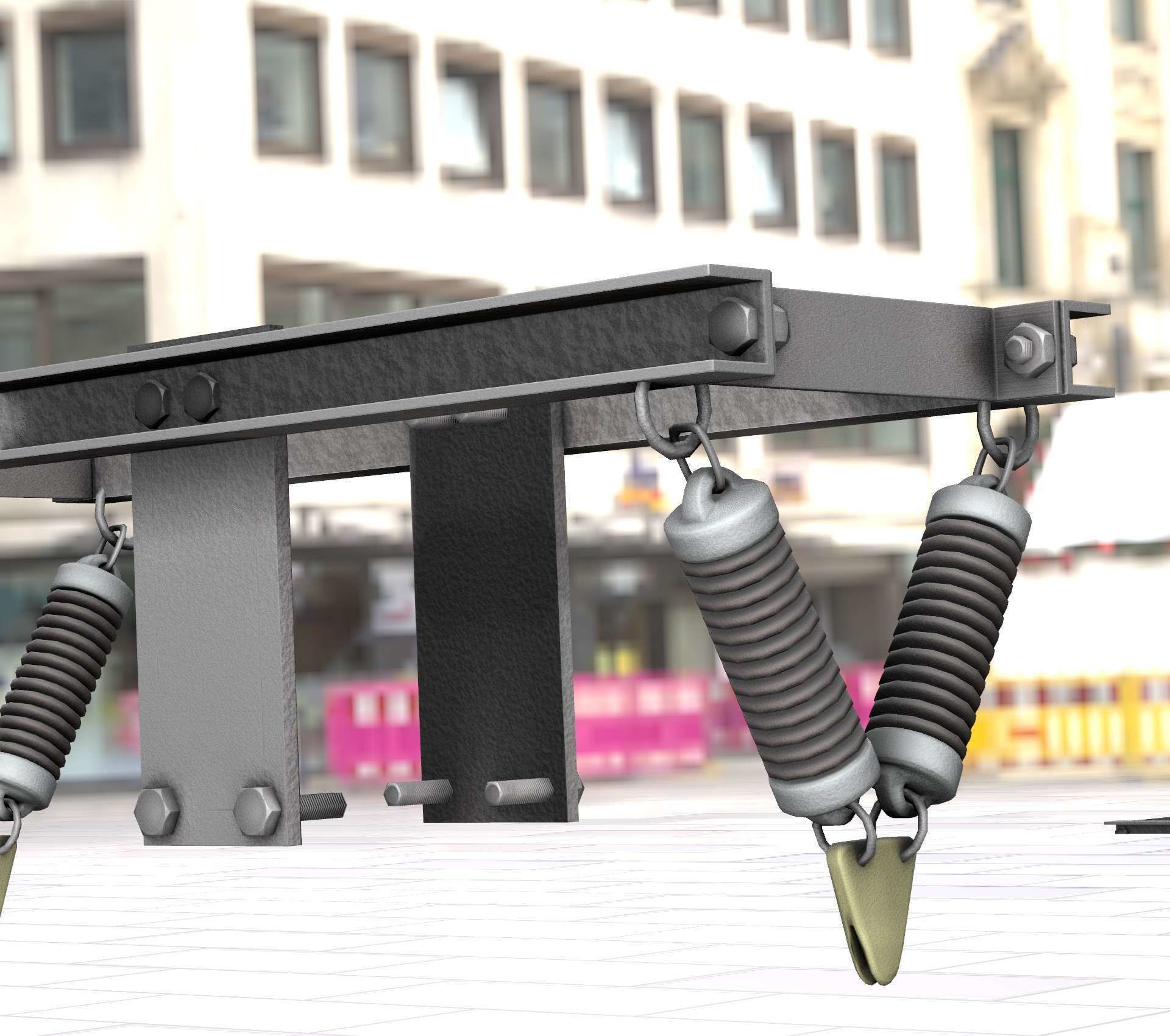 Electricity Poles Insulators 6 - Object 113 Low-poly 3D model_33