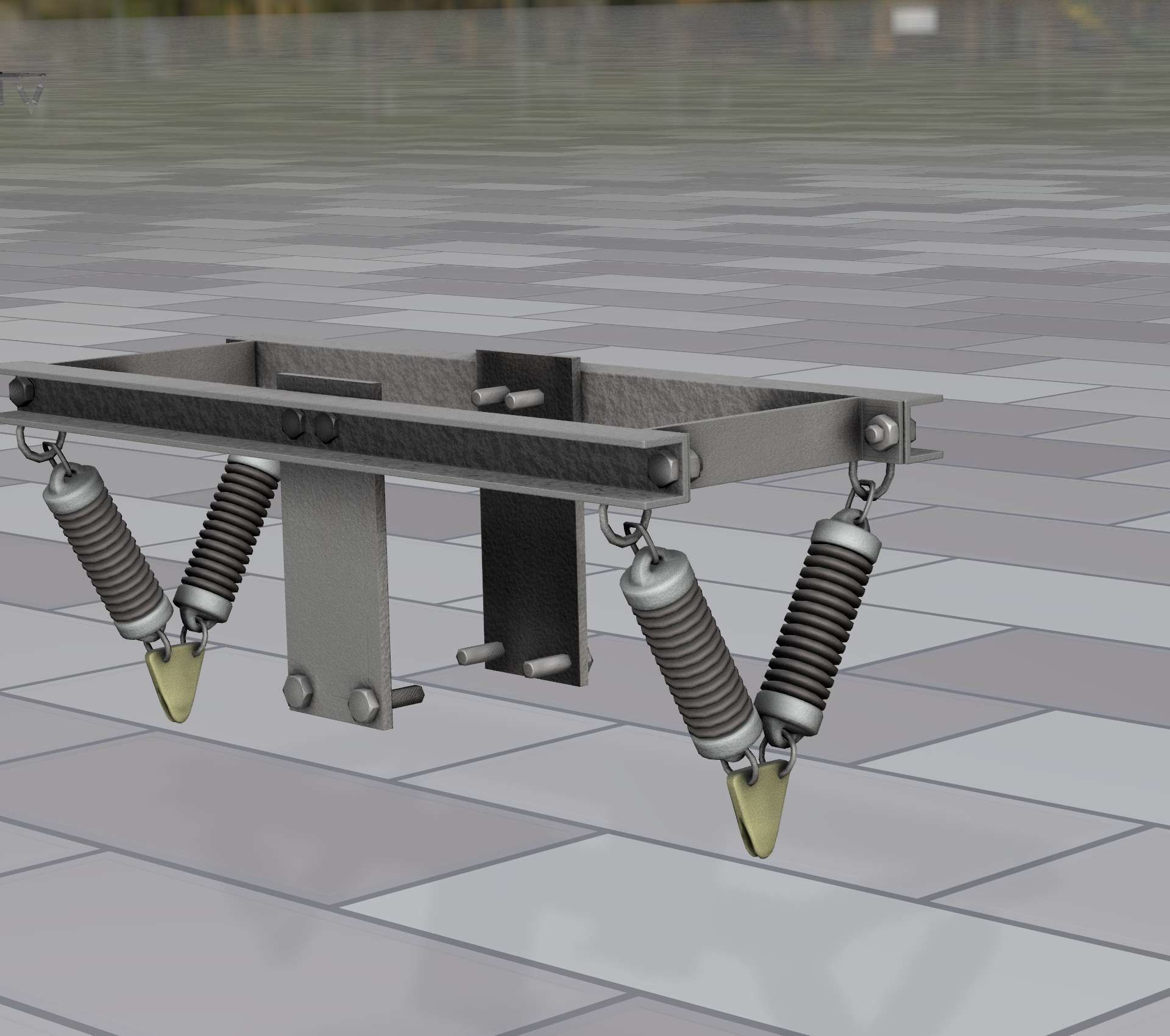 Electricity Poles Insulators 6 - Object 113 Low-poly 3D model_14