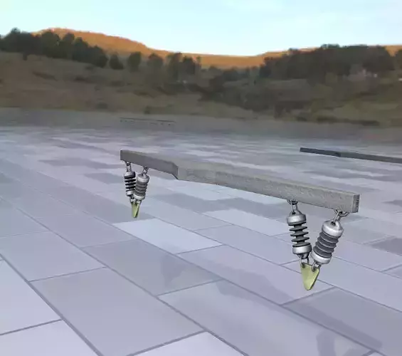 Electricity Poles Insulators 10 - Object 114