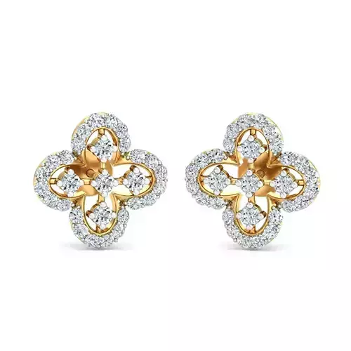 Women light earrings 3dm stl render detail 3D print model