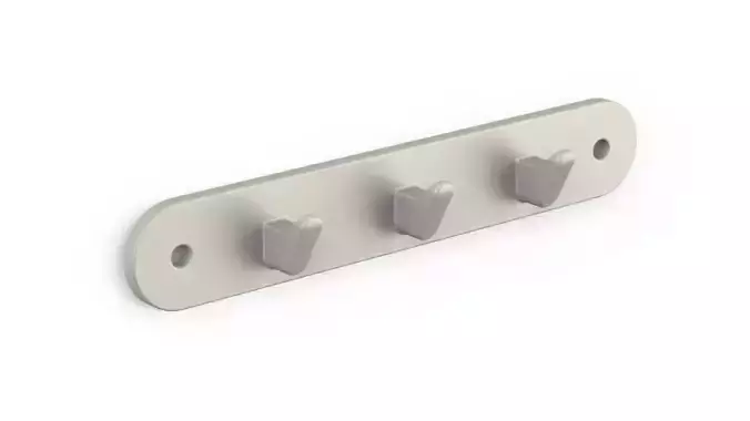 Small kitchen towel hanger