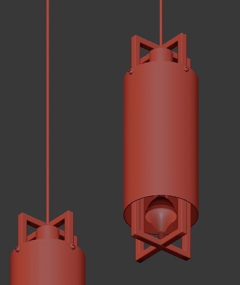 Light fixtures Light design and Pendant lamps Pinterest 3D model_1