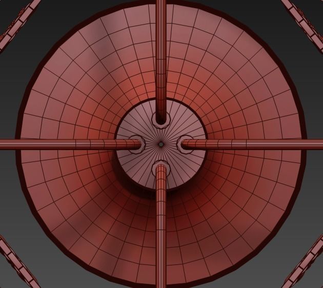 Gorgeous elegant chandelier 3D model_7