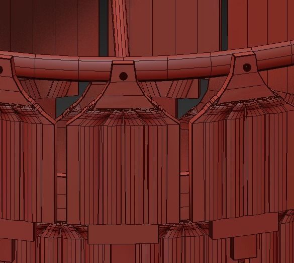 Gorgeous elegant chandelier 3D model_2