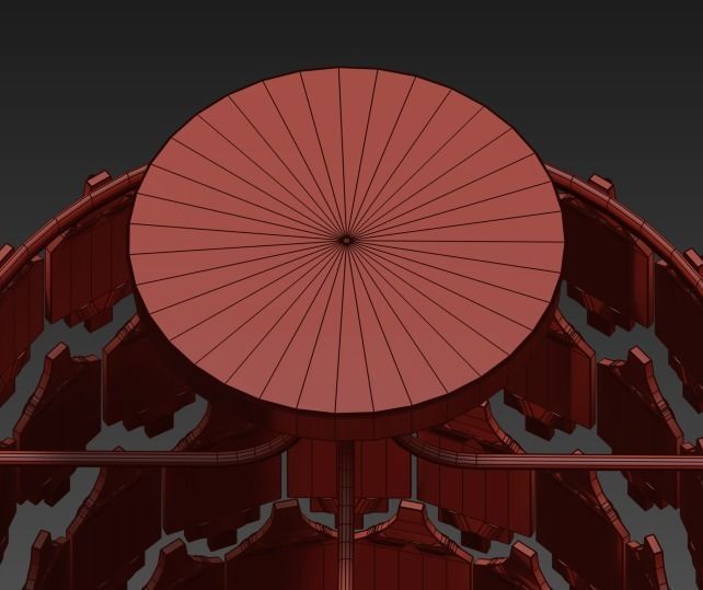 Gorgeous elegant chandelier 3D model_6