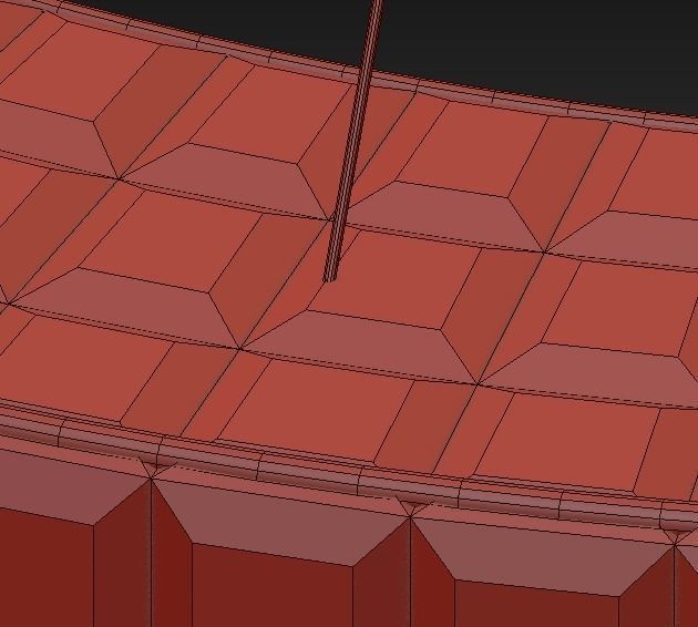 Crystal Halo Chandelier Restoration Hardware 3D model_5