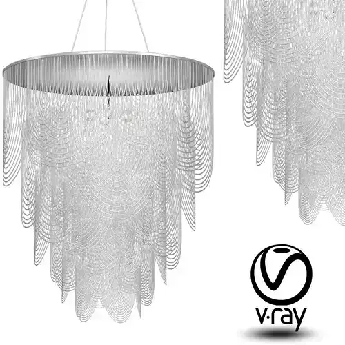 Ceremony Chandelier by Slamp 3D model