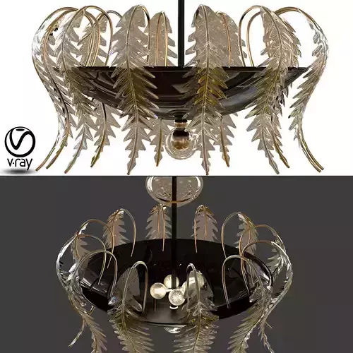Barovier Toso Caladium 5621IU 3D model