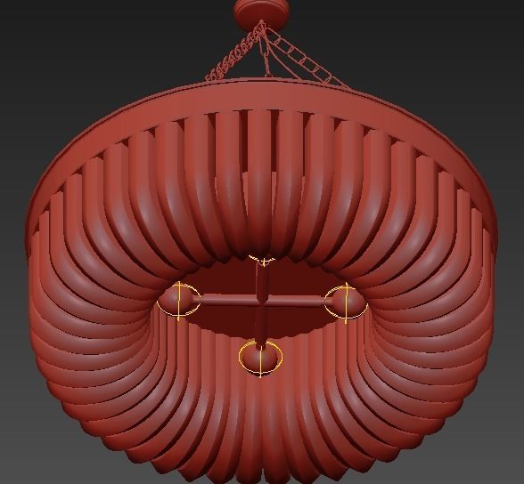 Chandelier Loft Favorite 1657 3D model_8