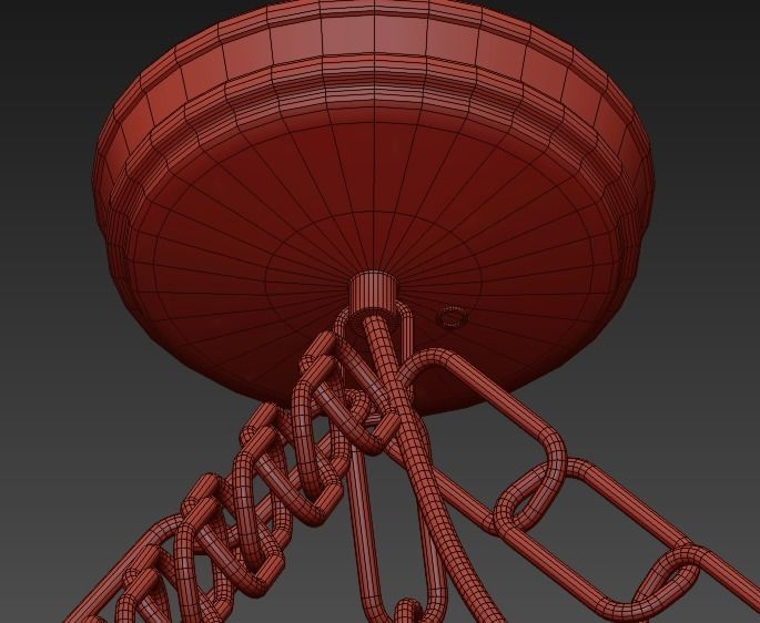 Chandelier Loft Favorite 1657 3D model_6