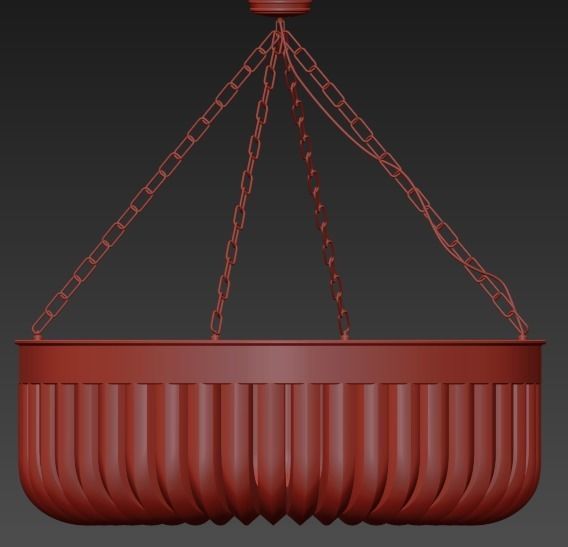 Chandelier Loft Favorite 1657 3D model_2