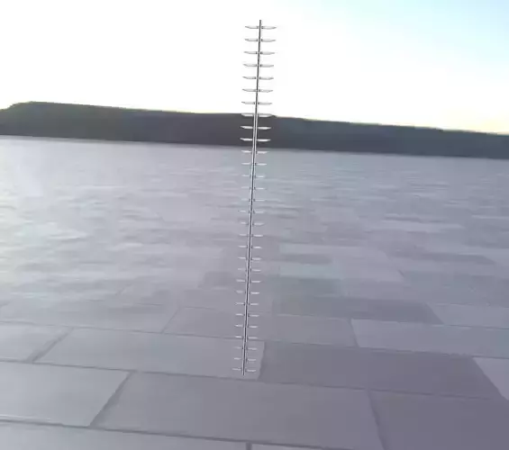 Iron Ladder for Concrete Poles - Object 126