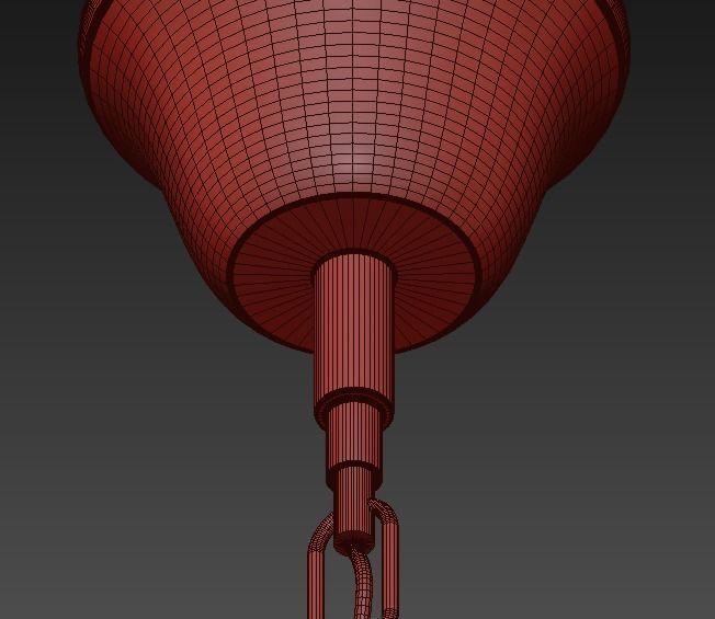 GASLIGHT LENS Chandelier 8 3D model_3