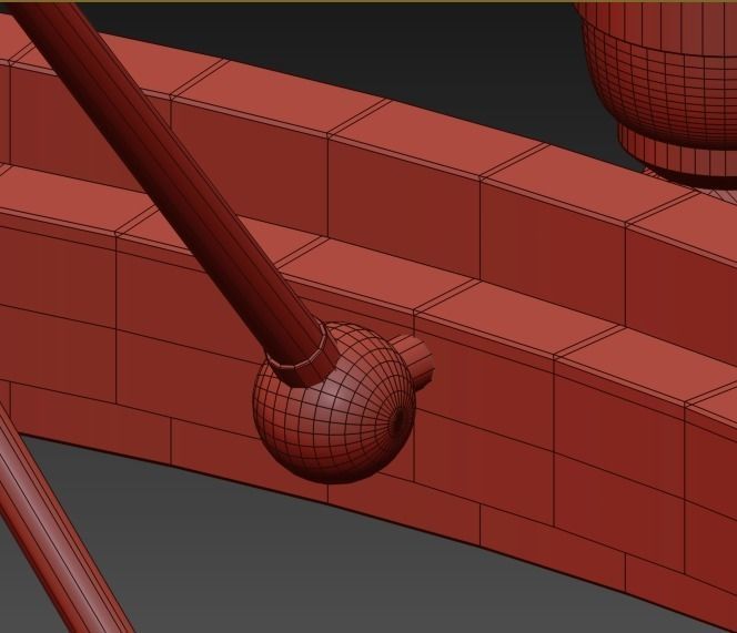 GASLIGHT LENS Chandelier 8 3D model_8