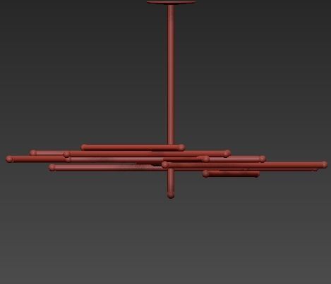 Trendy Light Fixtures 3D model_2