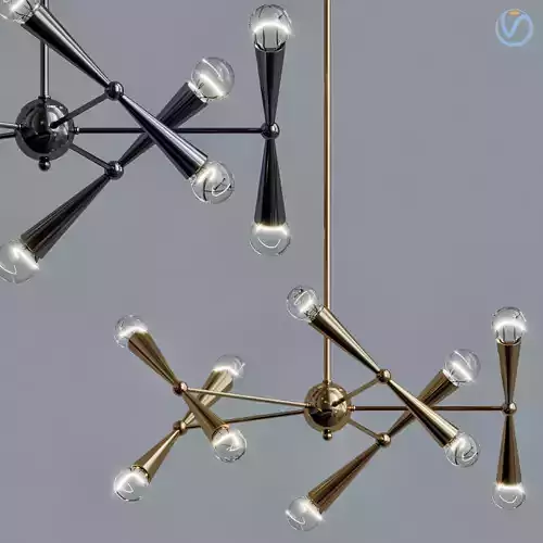 Sputnik Lighting Polyvore Australia 3D model