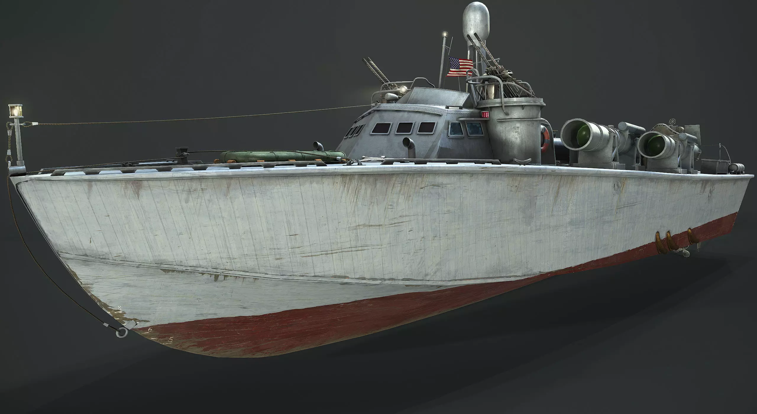 Higgins PT 71 Low-poly 3D model_0