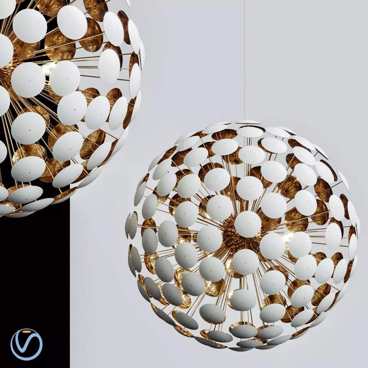 Bilbao Purple Lighting 3D model_0