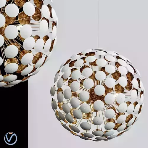 Bilbao Purple Lighting 3D model