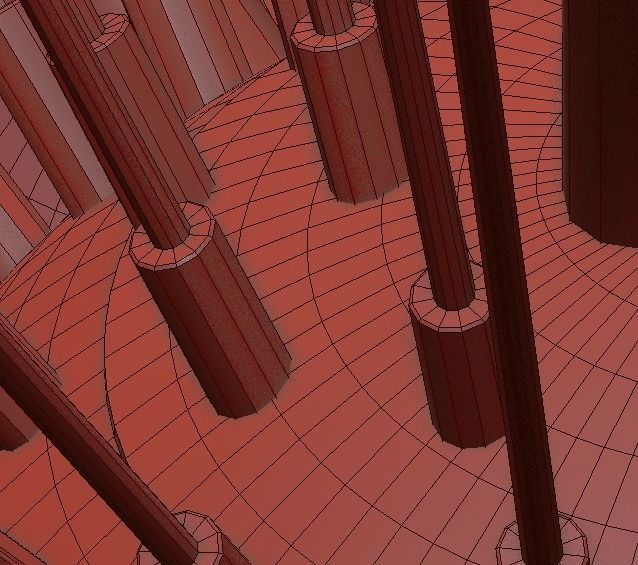 Bilbao Purple Lighting 3D model_4