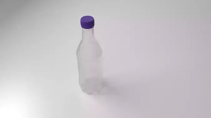 Plastic Bottle 7 3D model