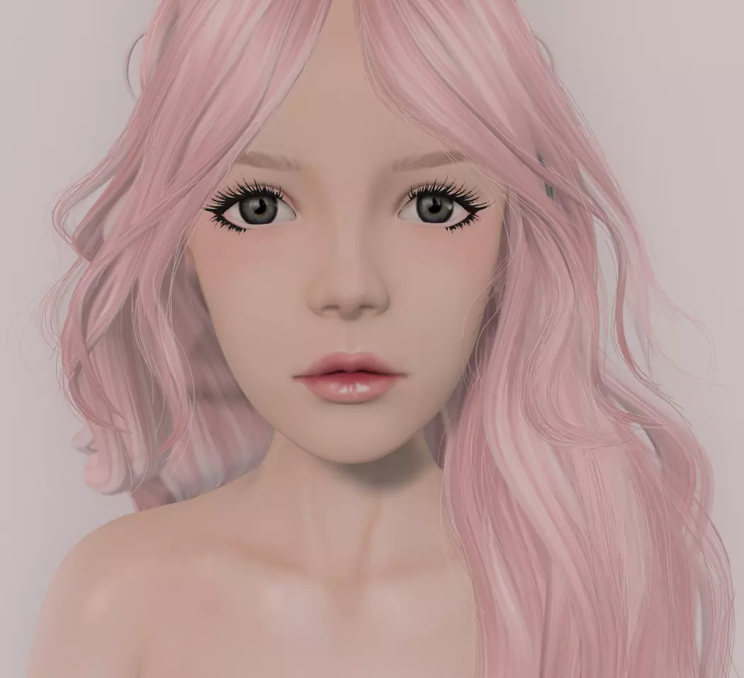 Rinn Mesh Head Low-poly 3D model