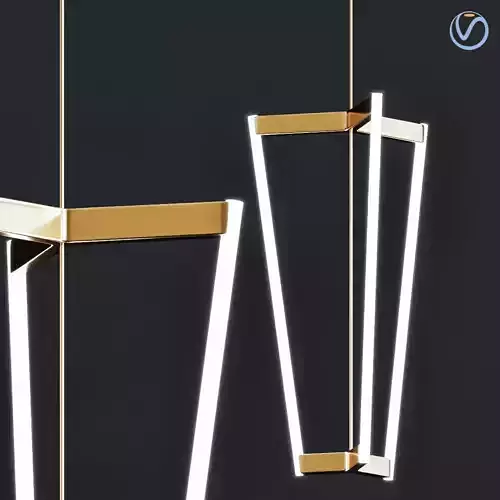 Tube Chandelier By Michael Anastassiades