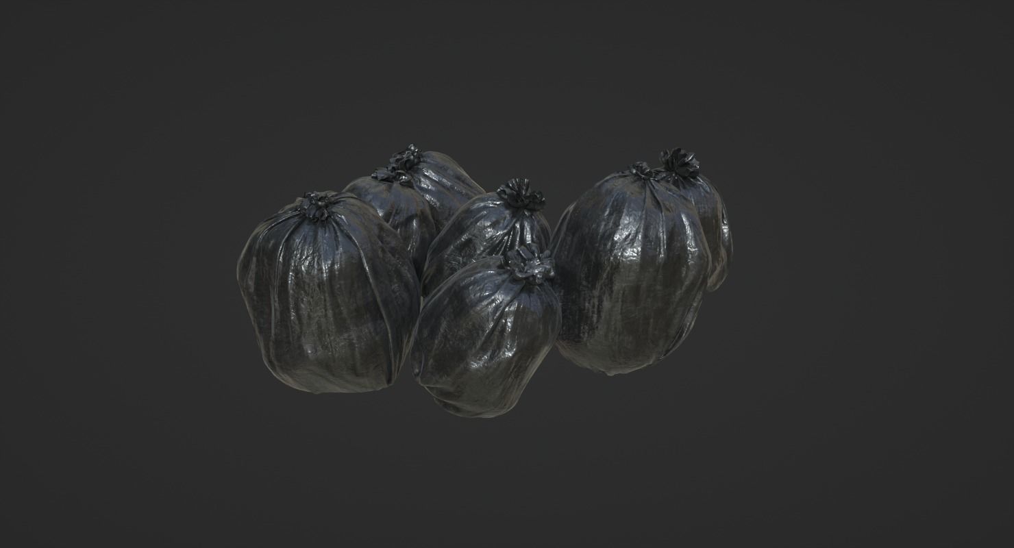 Sci fi Valleway Low-poly 3D model_13