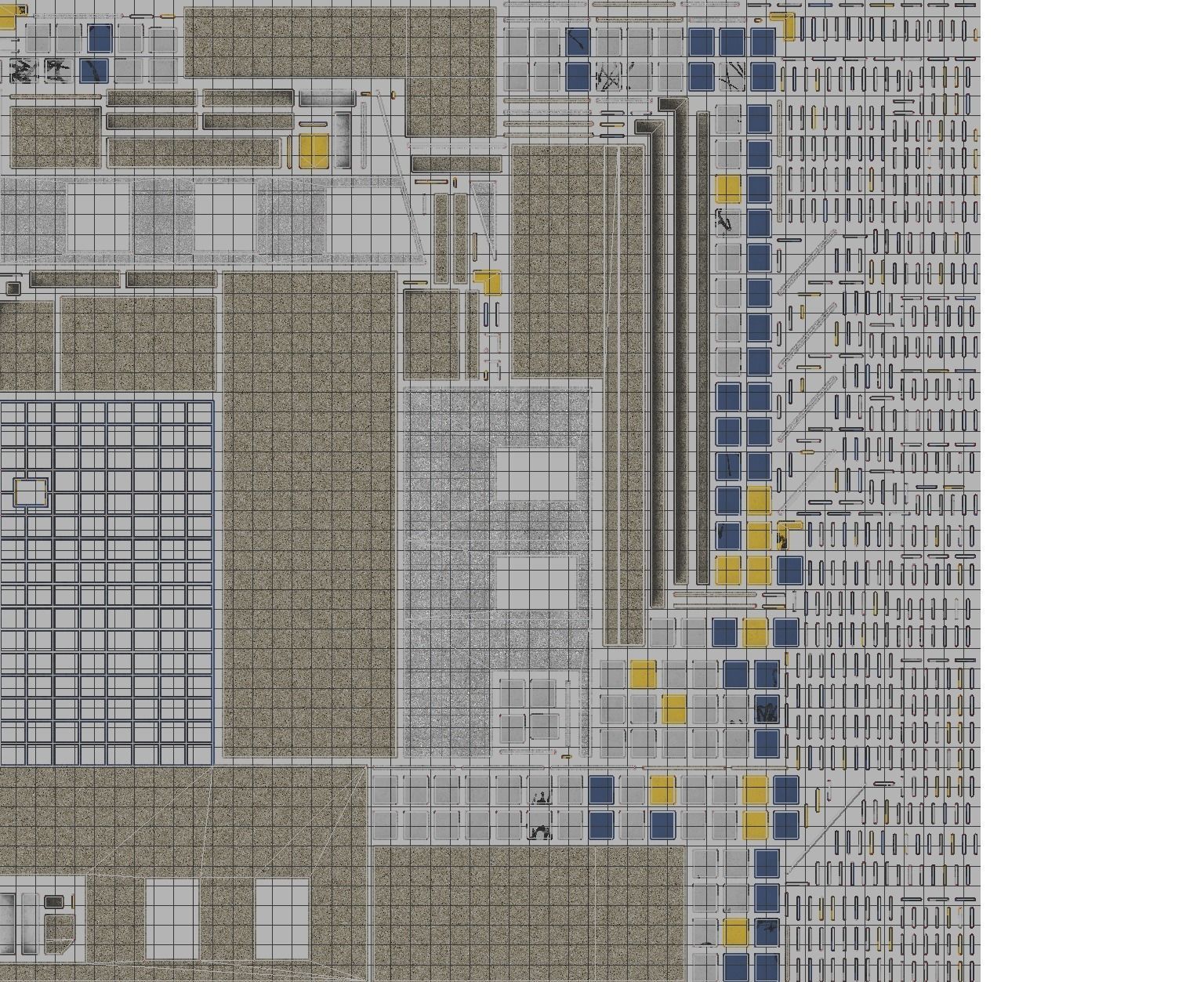 Sci fi Valleway Low-poly 3D model_2