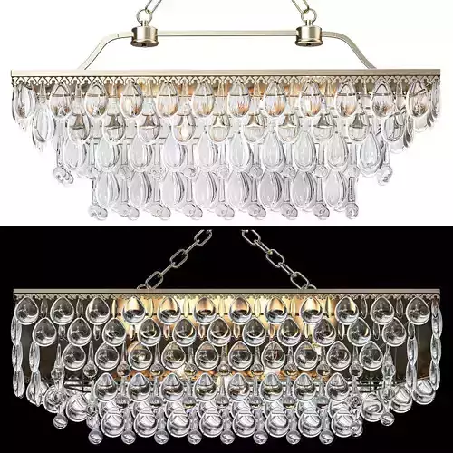 Clarissa glass drop quadro