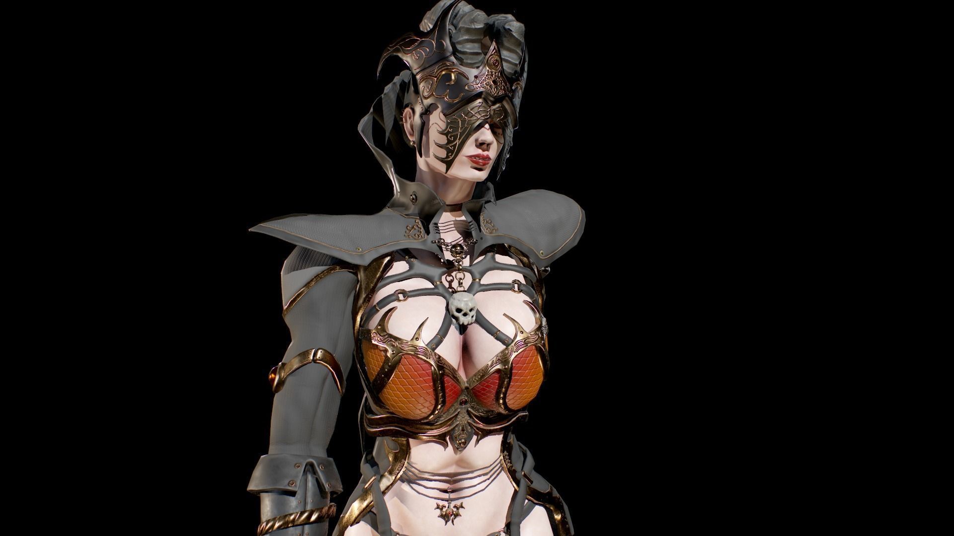 Fantasy Girls 3D Model Collection_6