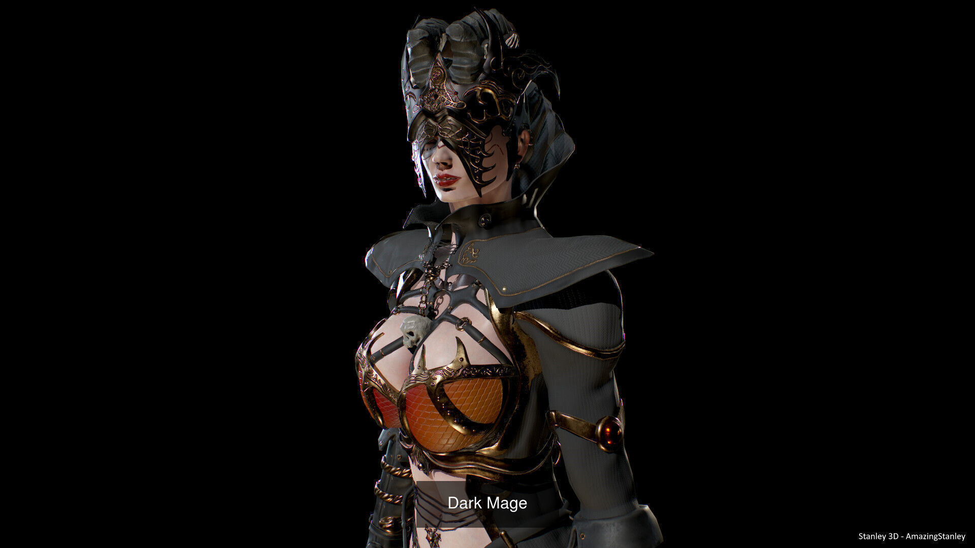 Fantasy Girls 3D Model Collection_4