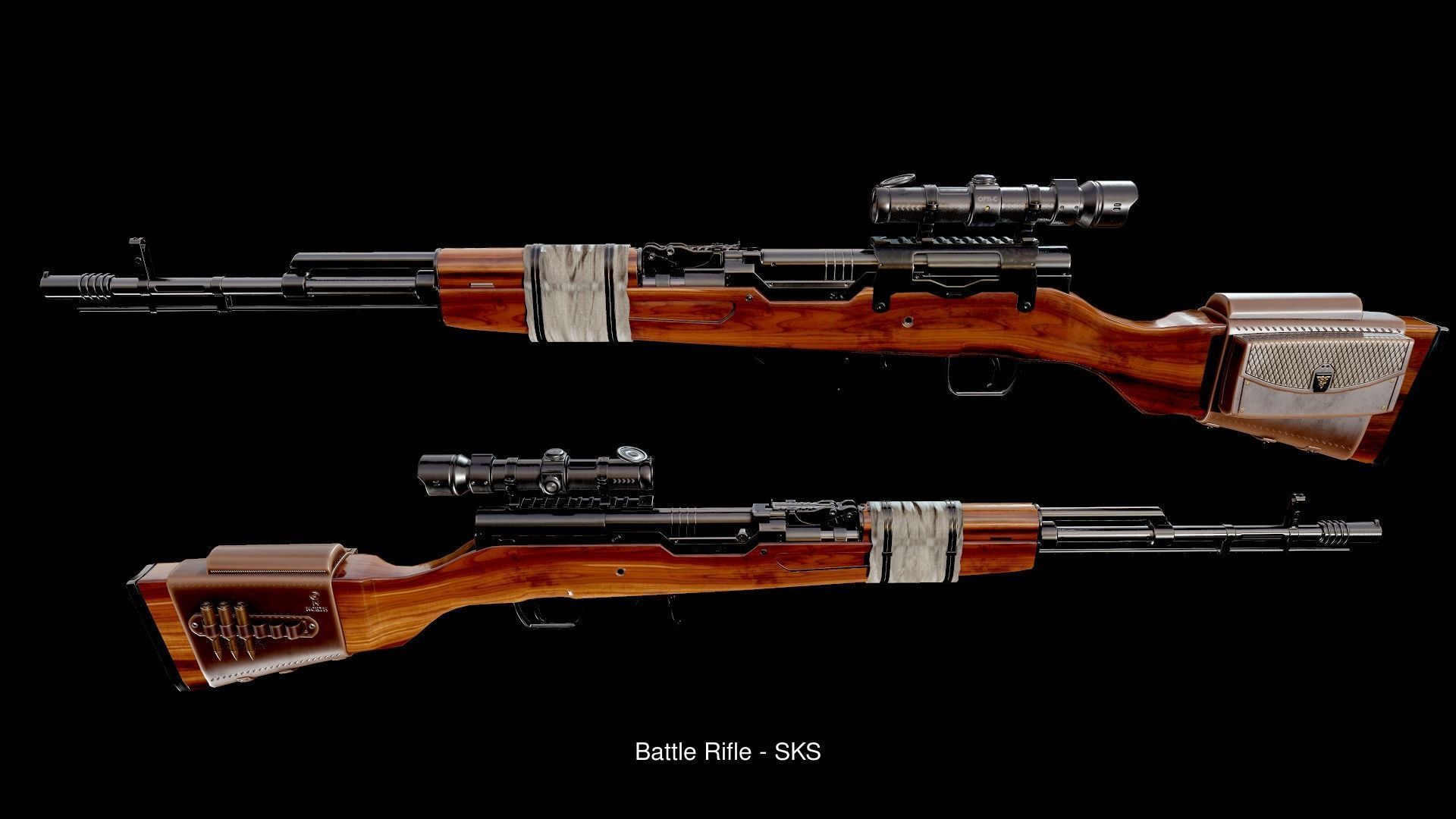 Rare Weapons 3D Model Collection_7