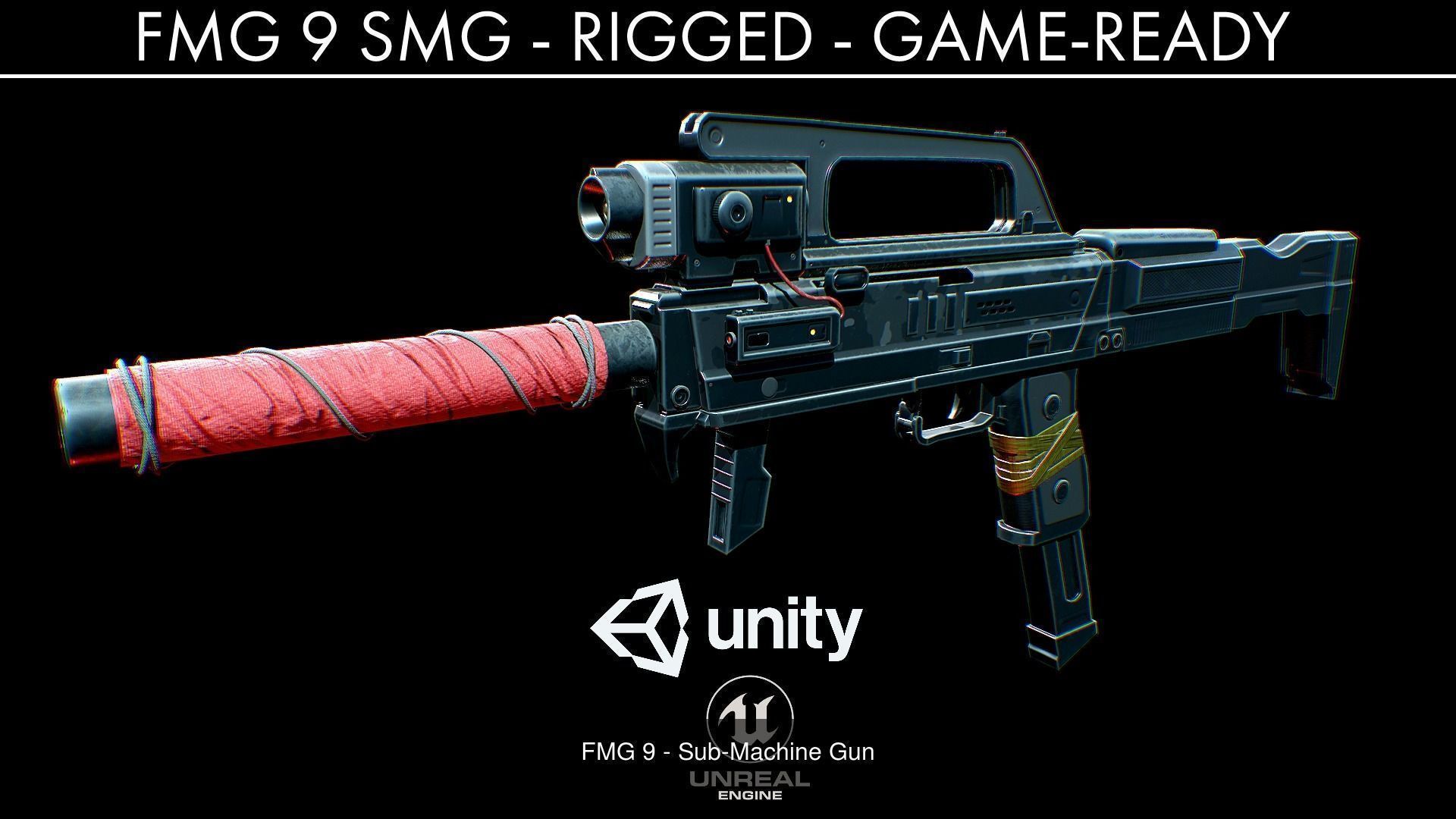 Rare Weapons 3D Model Collection_10