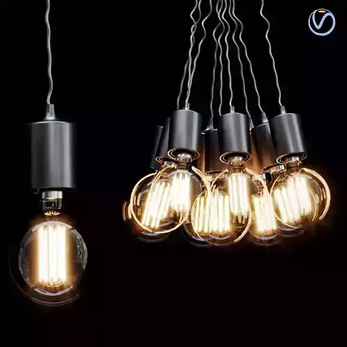 Mordern Nordic Edison 3D model