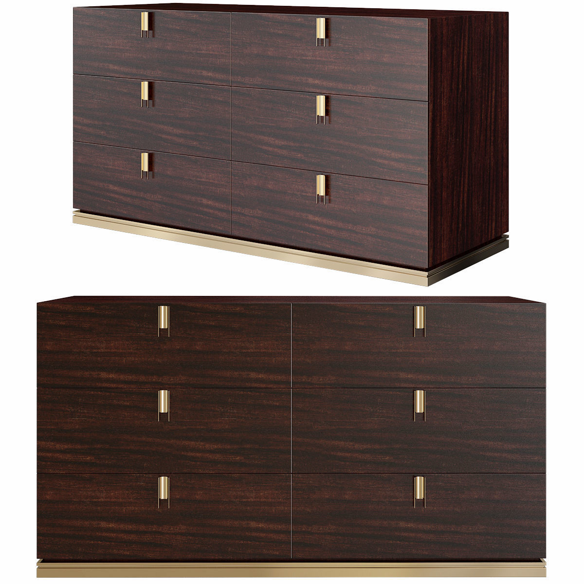 Collection of Sideboard Chest of drawer 3d model 29 pieces 3D model_10