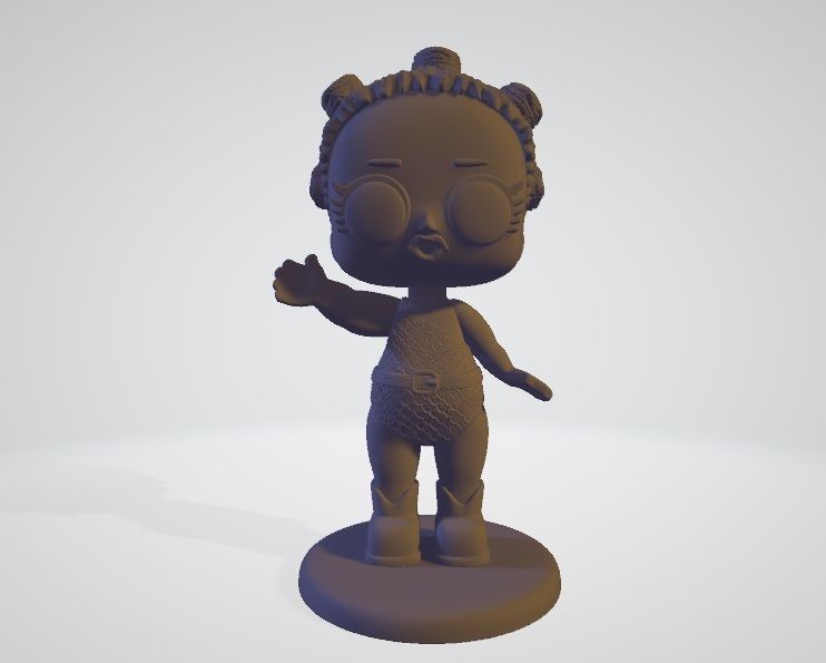 LOL Cosmic Queen 3D model_1