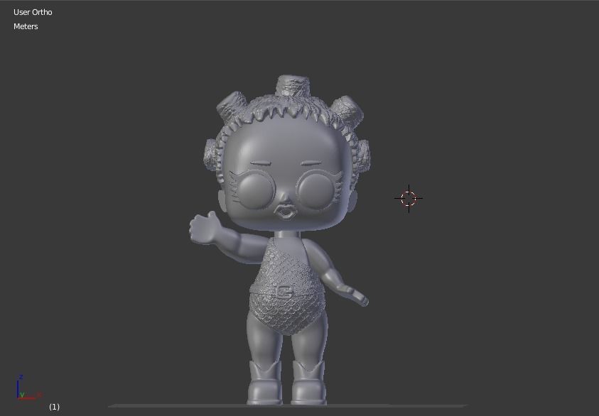 LOL Cosmic Queen 3D model_2