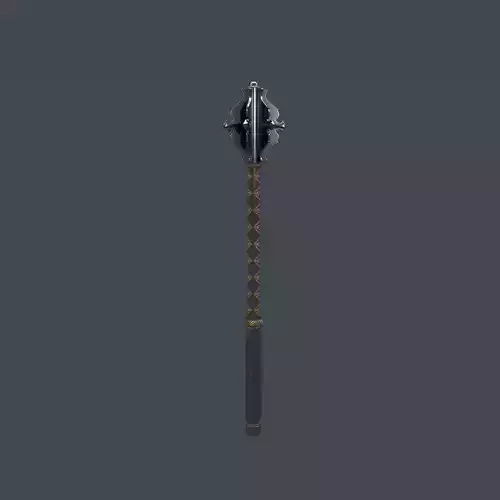 OrnamentalMace metal weapon