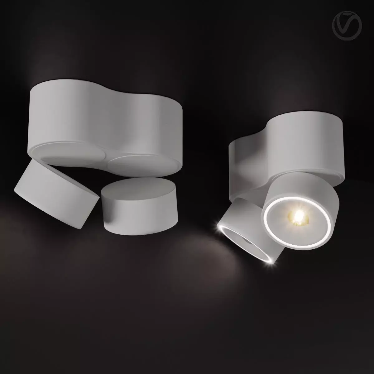Ceiling Lamps CENTRSVET 9 3D model_0