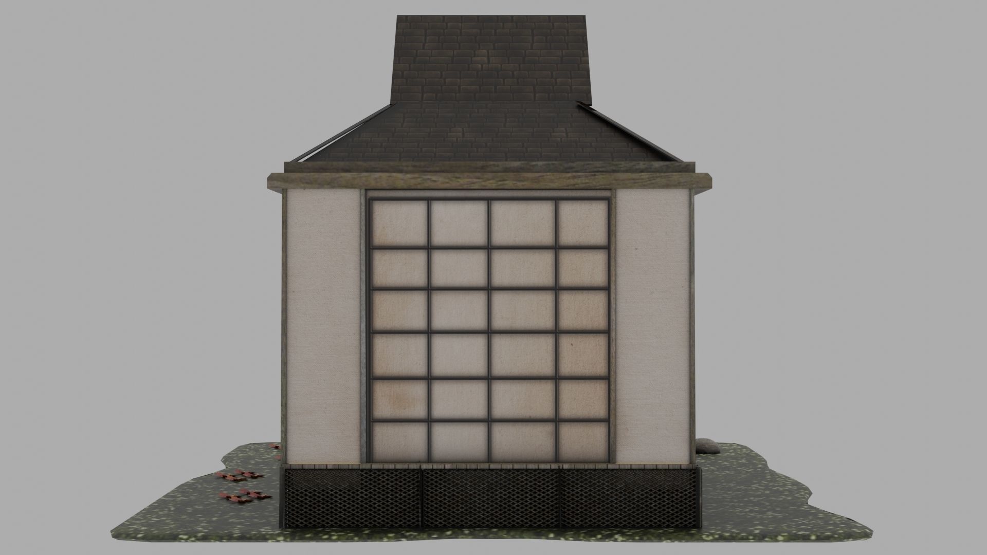 Tea House 3D model_2