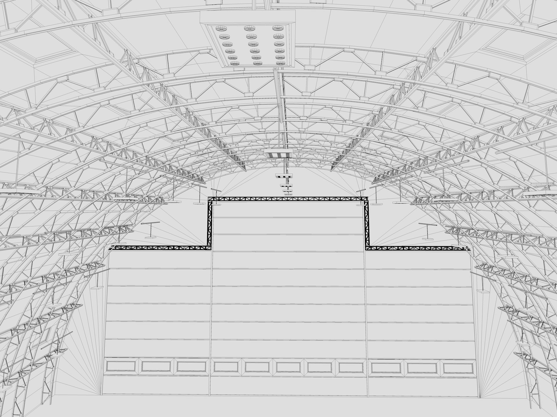Hangar 3D model_22