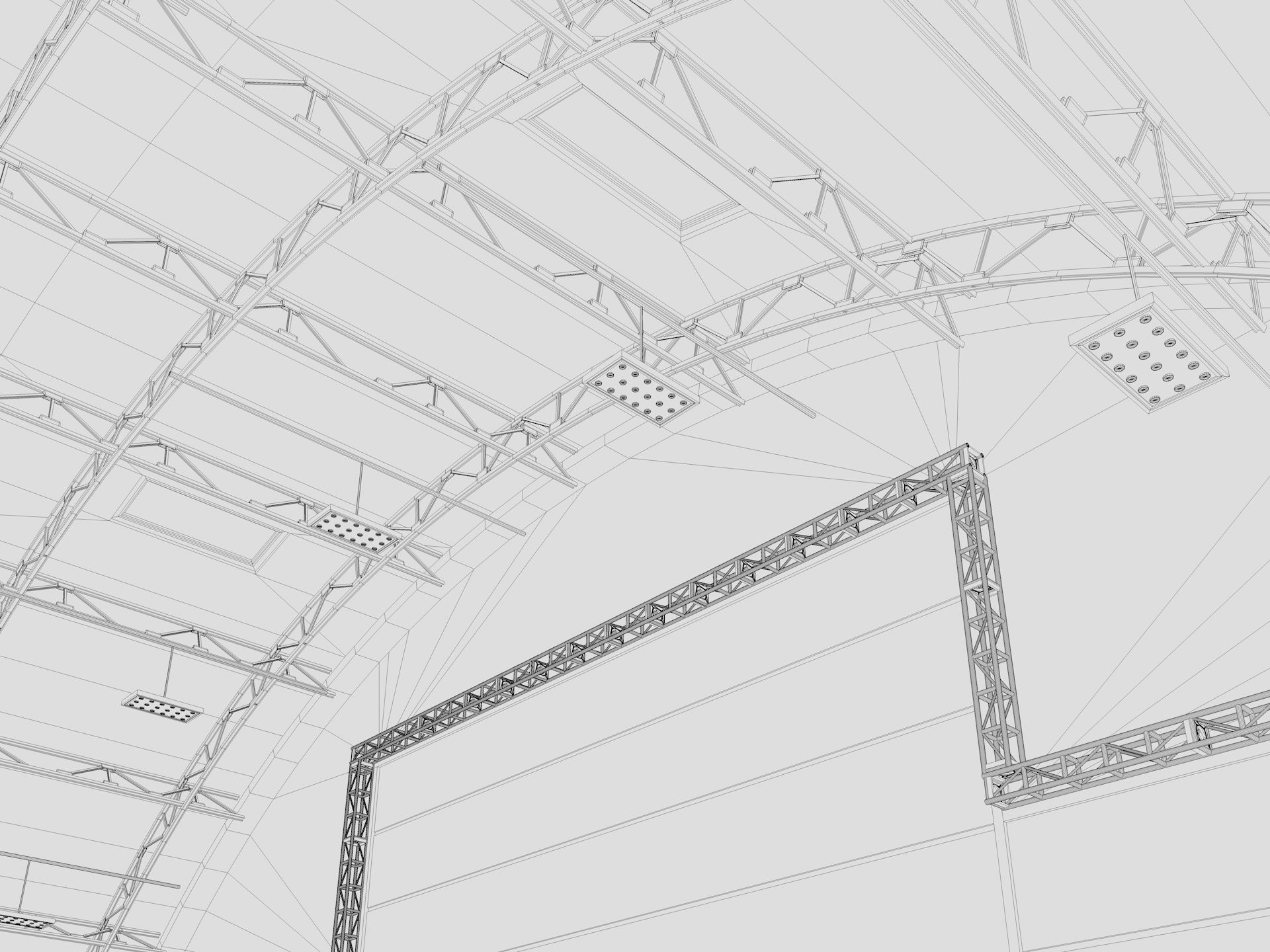 Hangar 3D model_19