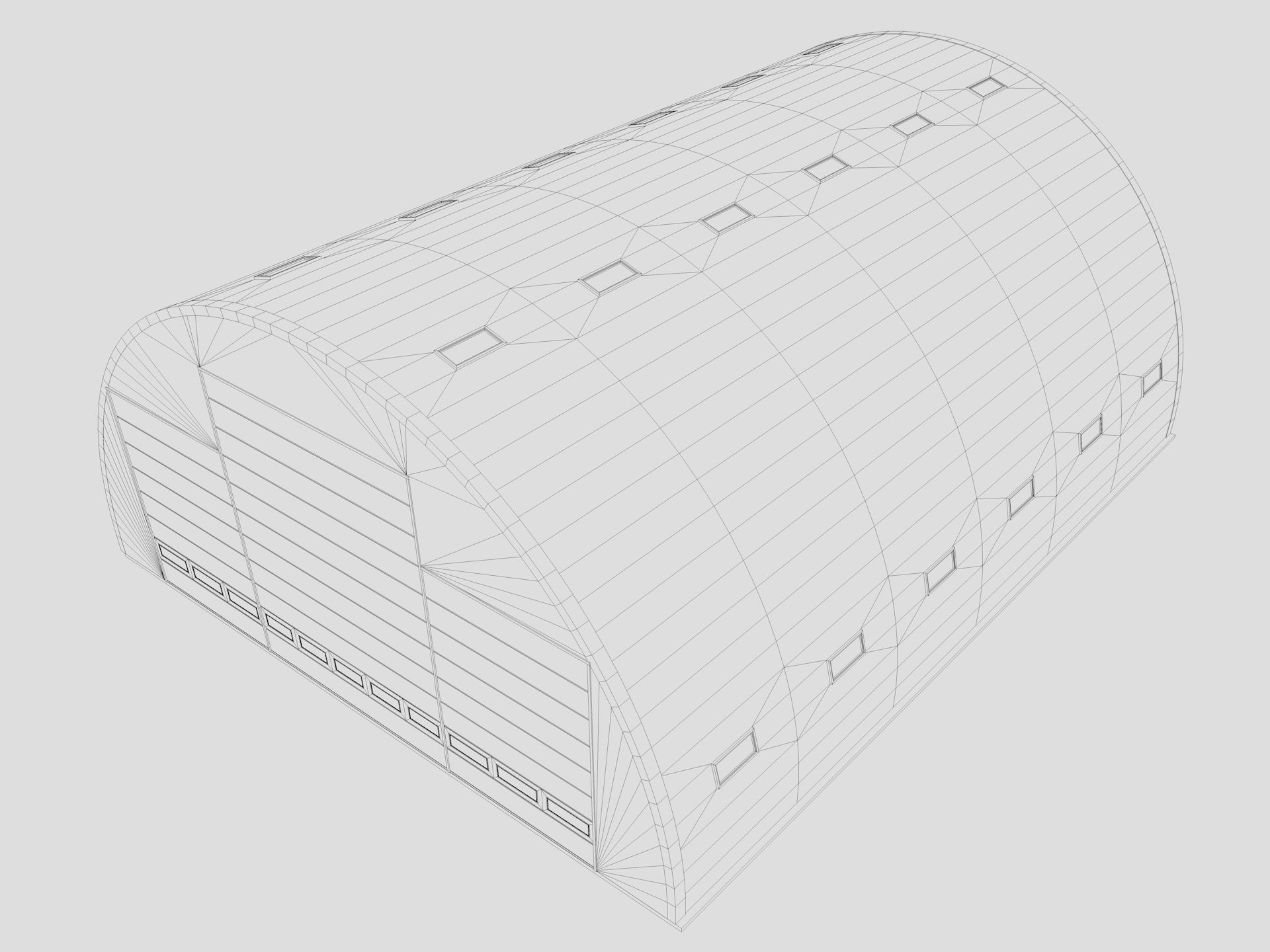 Hangar 3D model_14