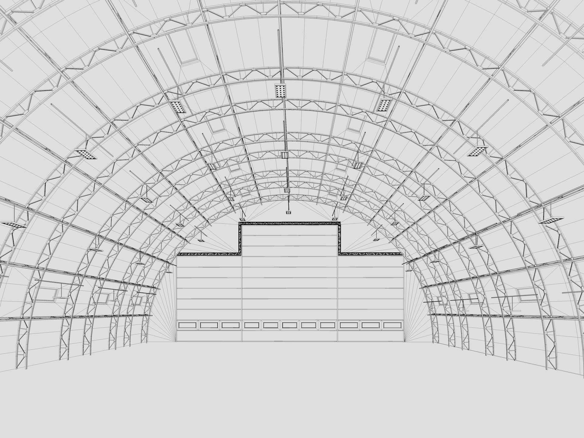 Hangar 3D model_17
