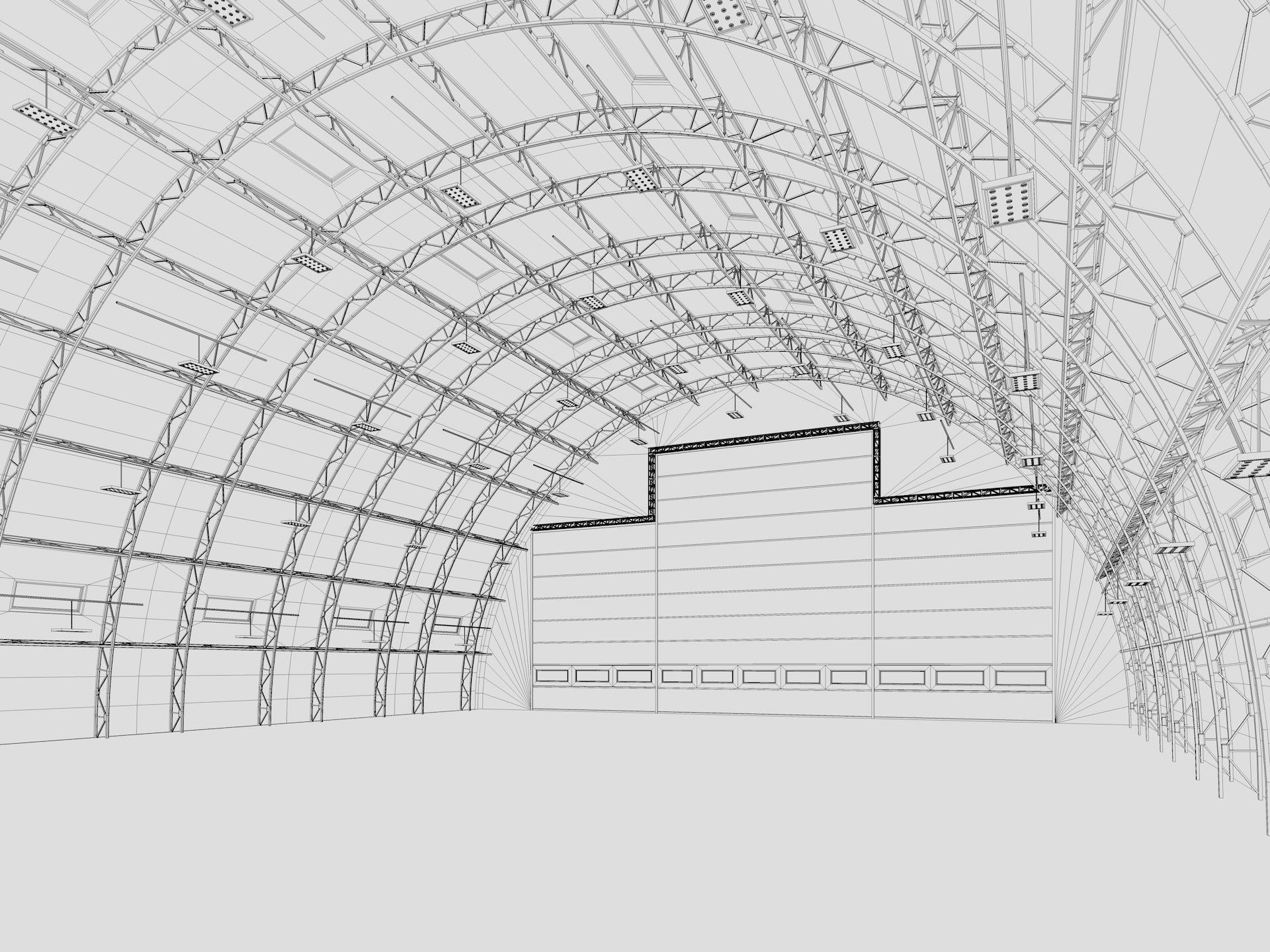 Hangar 3D model_15