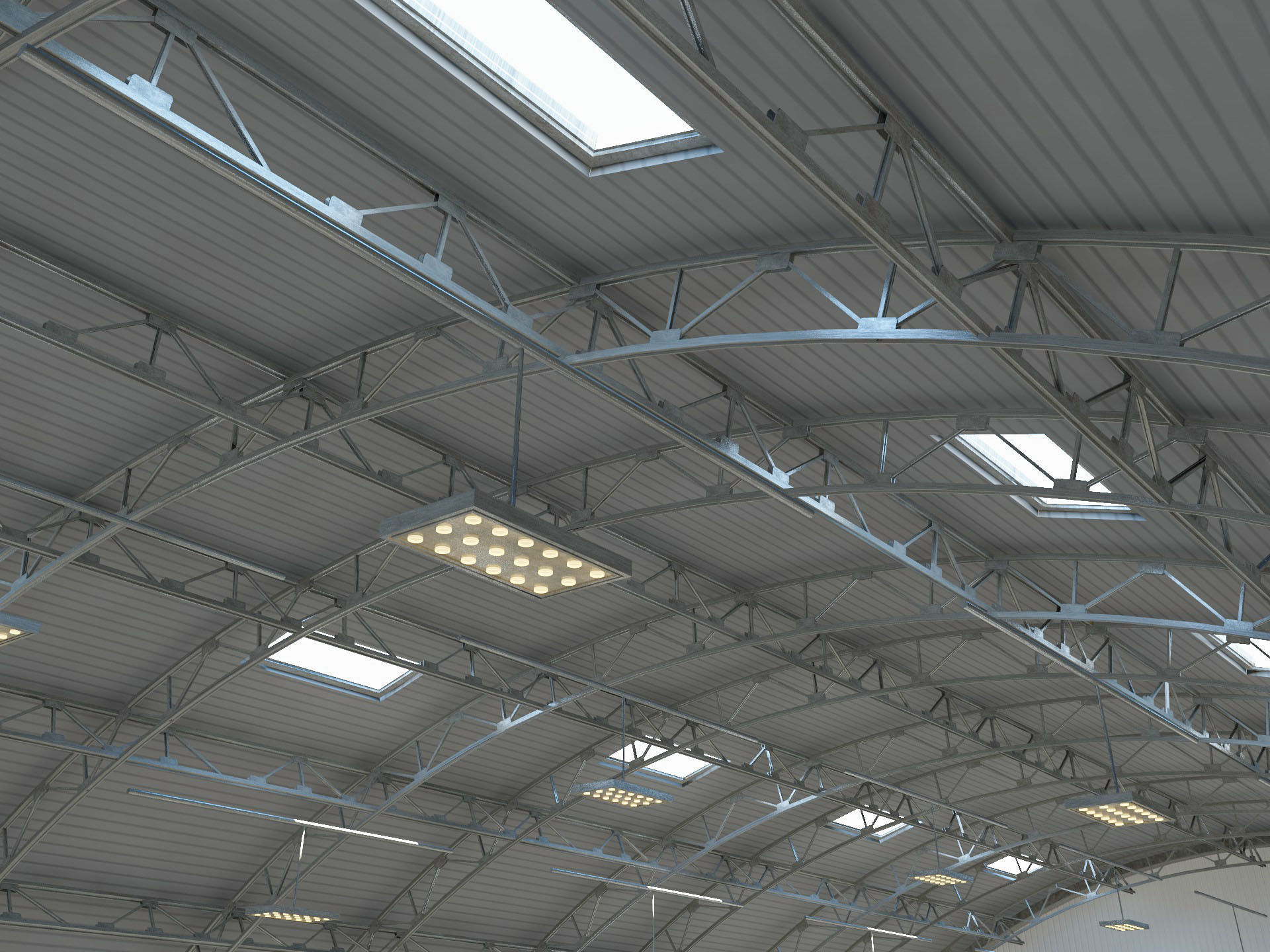 Hangar 3D model_8